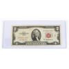 Image 1 : #26 UNITED STATES $2 TWO DOLLAR BILL 1953 A SERIES