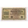 Image 1 : #31  1922 GERMAN 1000 MARK BANKNOTE WEIMAR
