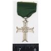 Image 1 : #65  VINTAGE CROSS MEDAL AWARD W/ RIBBON