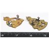 Image 2 : #83 WW2 CANADIAN CAP BADGE LOT CADETS RCOC