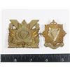 Image 1 : #86 WW2 IRISH REGIMENT OF CANADA CAP BADGE AND