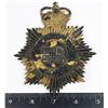 Image 1 : #91 1960'S METROPOLITAN POLICE BRITAN HELMET BADGE