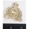 Image 2 : #110 1970'S ROYAL CANADIAN MOUNTED POLICE BADGE
