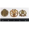 Image 1 : #124 LOT OF 3 EUROPEAN MILITARY INSIGNIA