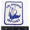 Image 1 : #153 CFB EDMONTON NEPTUNES CLOTH PATCH INSIGNIA