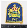 Image 1 : #176 ALBERTA RECREATION & PARKS CLOTH PATCH