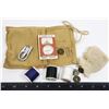 Image 1 : #179 WW2 CANADIAN SEWING KIT KHAKIT INCLUDES