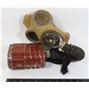 Image 1 : #214 WORLD WAR TWO CANADIAN ARMY GAS MASK 1942