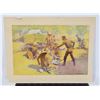 Image 1 : #410 1900'S COWBOY PRINT FREDERIC REMINGTON