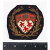 Image 1 : #497 LARGE SIZE EMBROIDERED SHIELD PATCH CREST FOR