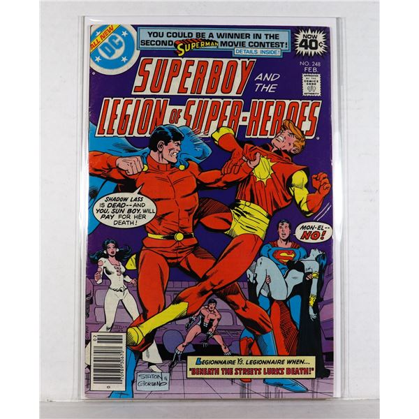 #598 DC DETECTIVE COMICS SUPERBOY LEGION #248