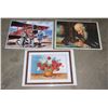 Image 1 : THREE HIGH QUALITY POSTERS PROTECTED IN BAG WITH