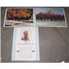Image 1 : THREE HIGH QUALITY POSTERS PROTECTED IN BAG WITH