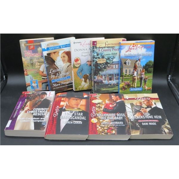 Lot Of 9 Harlequin & Love Inspired Romance Novels