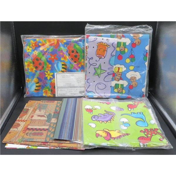 Mixed Lot Of Christmas & Birthday Wrapping Paper