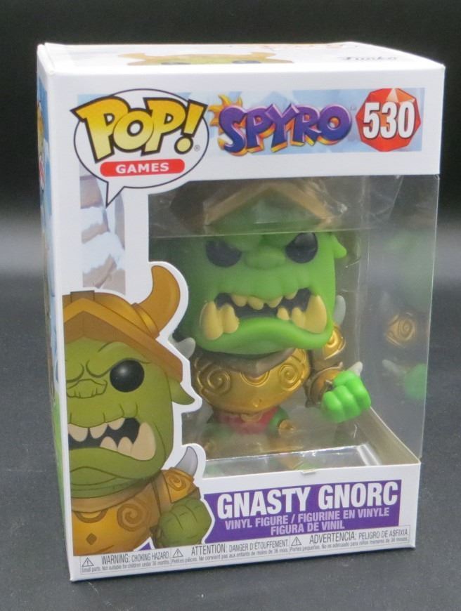 Funko Pop! Games: Spyro - Gnasty Gnorc Collectible Vinyl Figure 3.75 Inches