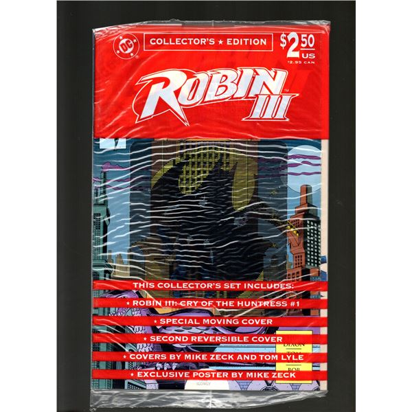 DC Robin III Cry Of The Huntress #1 Collectors Edition Sealed