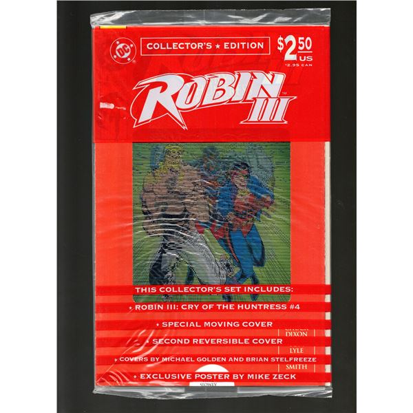 DC Robin III Cry Of The Huntress #4 Collectors Edition Sealed
