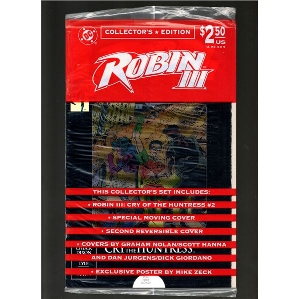 DC Robin III Cry Of The Huntress #2 Collectors Edition Sealed