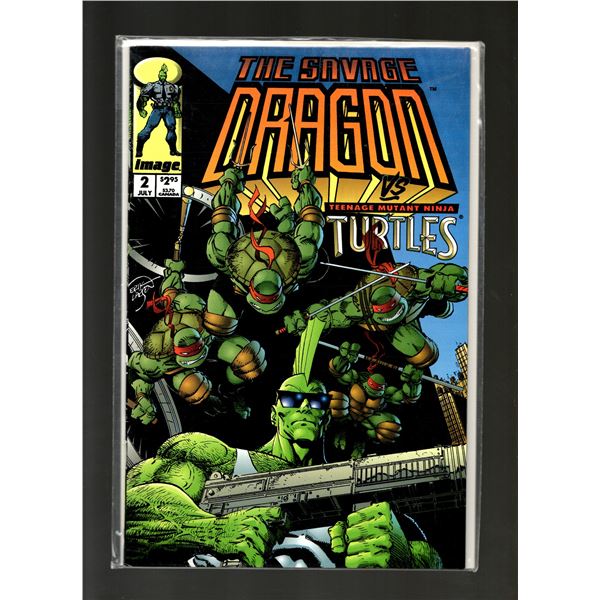 Image The Savage Dragon #2 Vs Teenage Mutant Ninja Turtles