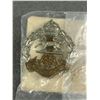 Image 2 : Vintage Bi- Metal Royal Hampshire Regiment Cap Badge