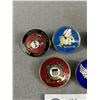 Image 2 : Assortment Of American 1.5" Metal Military Pins