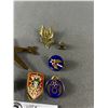 Image 2 : Vintage "The Royal Green Jackets" & Australian Commonwealth Military Forces Cap Badges & 1776-1917 C
