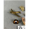 Image 3 : Vintage "The Royal Green Jackets" & Australian Commonwealth Military Forces Cap Badges & 1776-1917 C