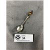 Image 1 : Sterling Spoon w/ Enamel Maple Leaf