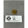 Image 2 : 1901 Commemorative (Death of Queen Victoria) Gold Plated Coin