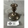 Image 1 : Sterling Silver (Chester Hallmarks) Candleholder 155 Grams