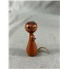 Image 2 : 2 Mid Century Teak Cat Figures