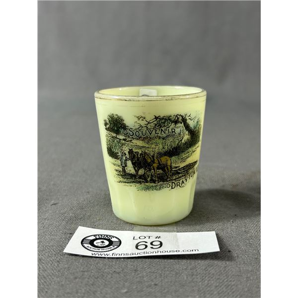 Antique Wistand Glass Toothpick Holder Drayon, S.D.