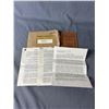 Image 1 : Interesting Medical Paper Ephemera Lot 1937