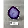 Image 1 : New Colourful Agate Slice. Retails $480.00