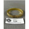 Image 2 : Vintage 1970's Signed Americaner Germany Gold Plated Bracelet