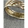 Image 2 : Sterling Silver Large Ring Band, Marked Chateau