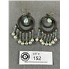 Image 1 : Genuine Pearl Dangle Earrings