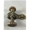 Image 2 : Very Good Set of 1920's  Cast Iron Door Knobs & Old Lock