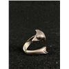 Image 1 : Early Sterling Silver Dolphin Ring