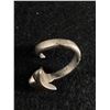 Image 3 : Early Sterling Silver Dolphin Ring