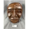 Image 1 : Vintage First Nations Carved Wood Mask Signed Jim Paul, Squamish Band. Approx. 10" H