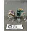 Image 2 : Amethyst w/ Red Tip (Retails $180.00) & Green Fluorite (Retails $480.00)