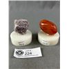 Image 2 : Lepidolite Specimen & Carnelian. Retails $289.00 Each