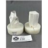 Image 2 : Clear Quartz Rough (Retails $280.00) & 2" Raw Selenite