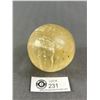 Image 1 : Honey Orange Calcite Sphere. Retails $489.00