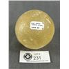 Image 2 : Honey Orange Calcite Sphere. Retails $489.00
