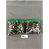 Image 1 : 2 Bags Of Assorted Marbles