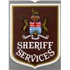 Image 2 : 2 - 12" x 9" Sheriff Services Stickers