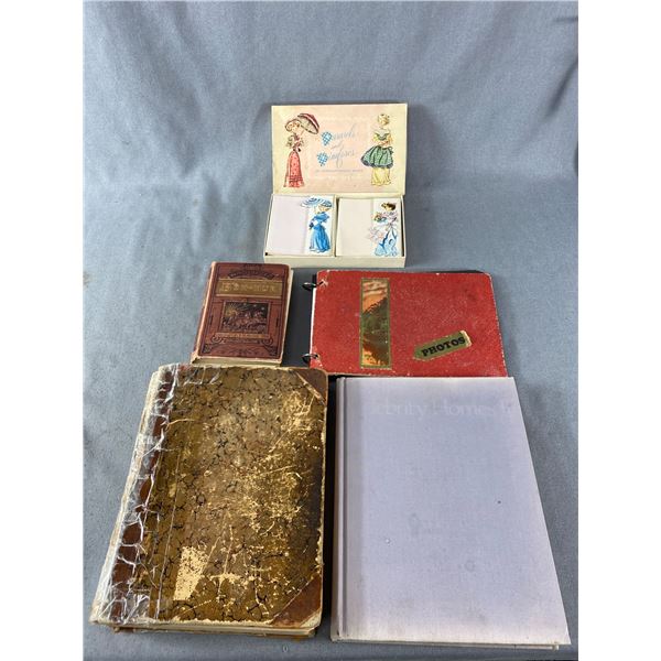 Assortment Of Vintage Books Including  Young's Bible Concordance Plus Correspondence Notes & Photos 
